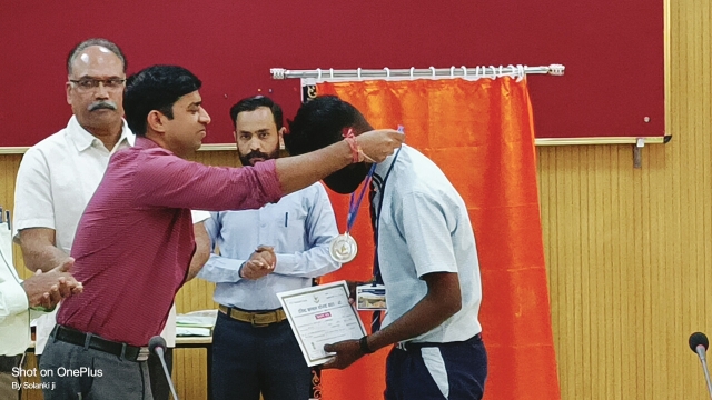 PSY Meritorious honor in Sagar Collectorate